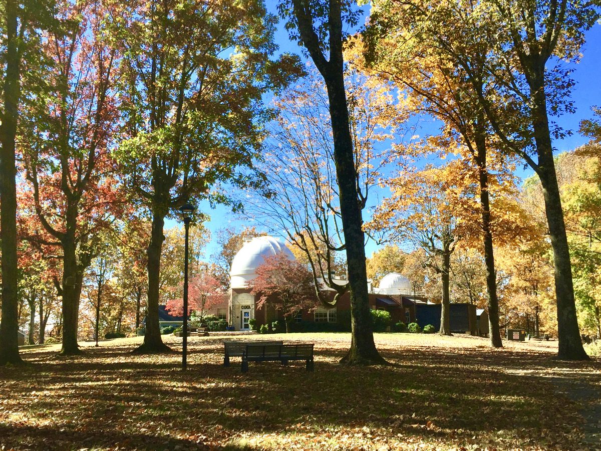 Dyer Observatory in Fall